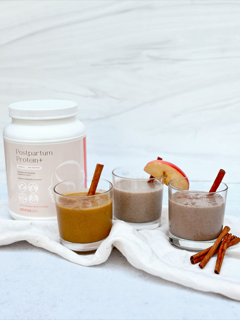 3 Delicious Postpartum Autumn Smoothie Recipes